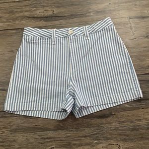 Madewell Railroad Stripe Emmett Short